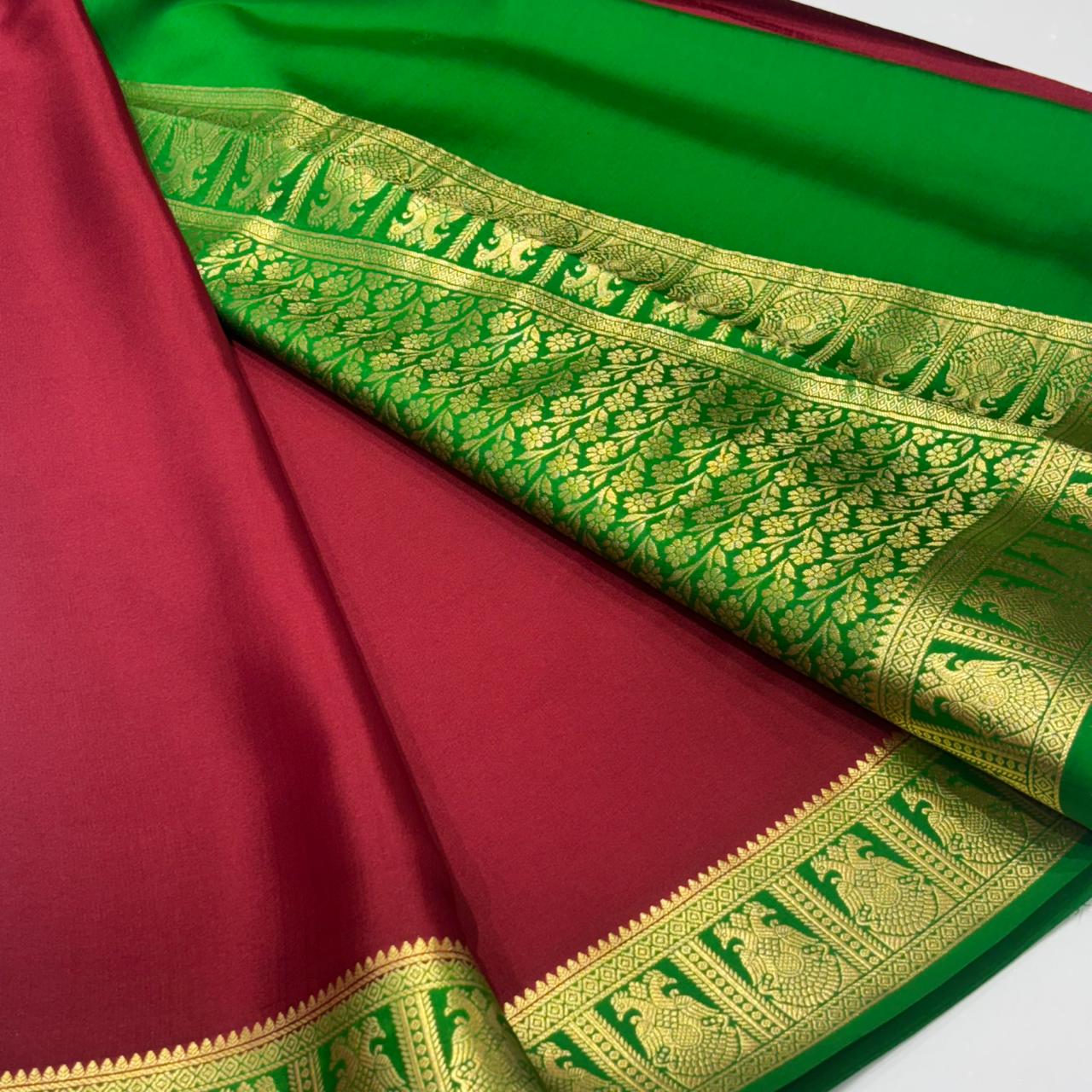 Pure Mysore Silk Saree