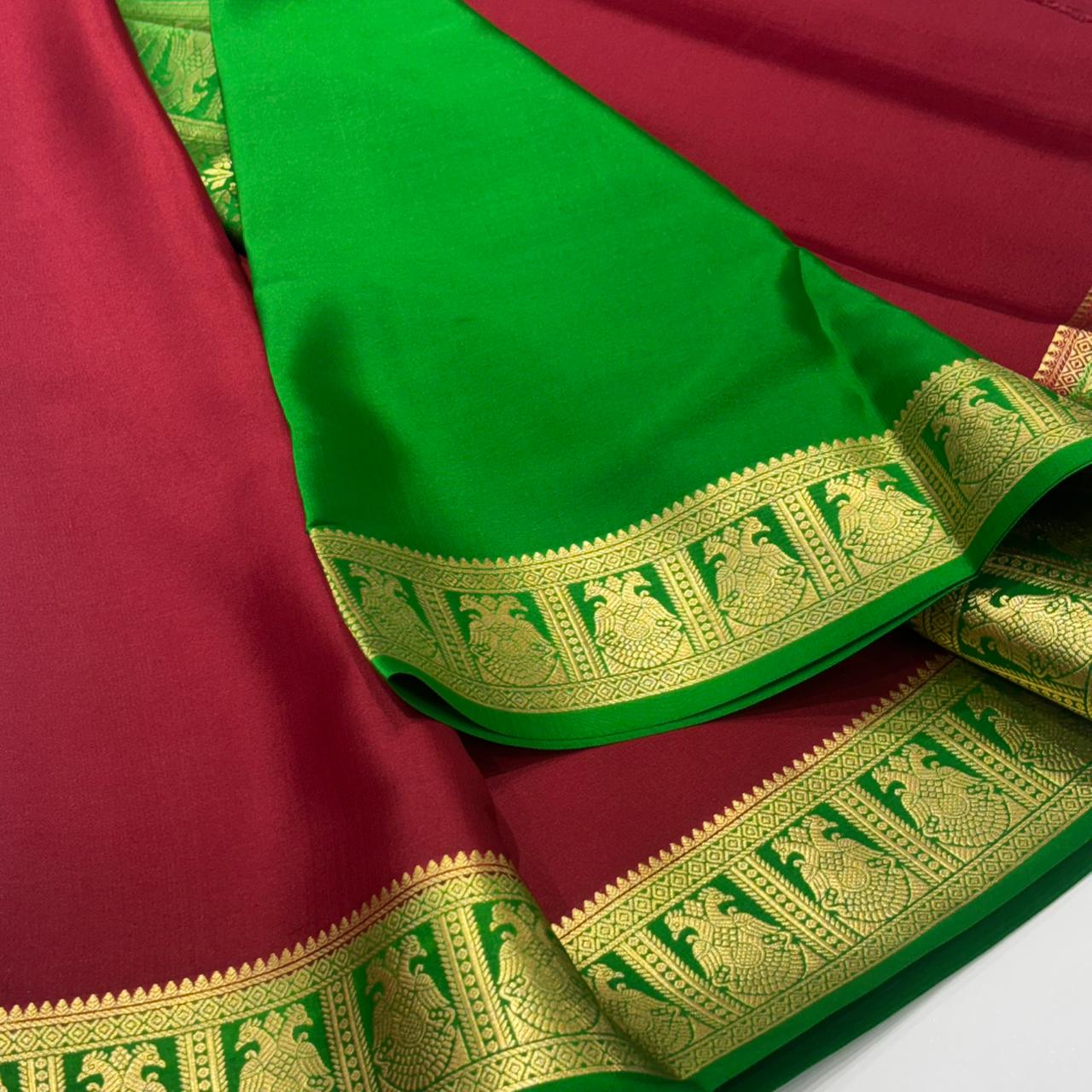 Pure Mysore Silk Saree