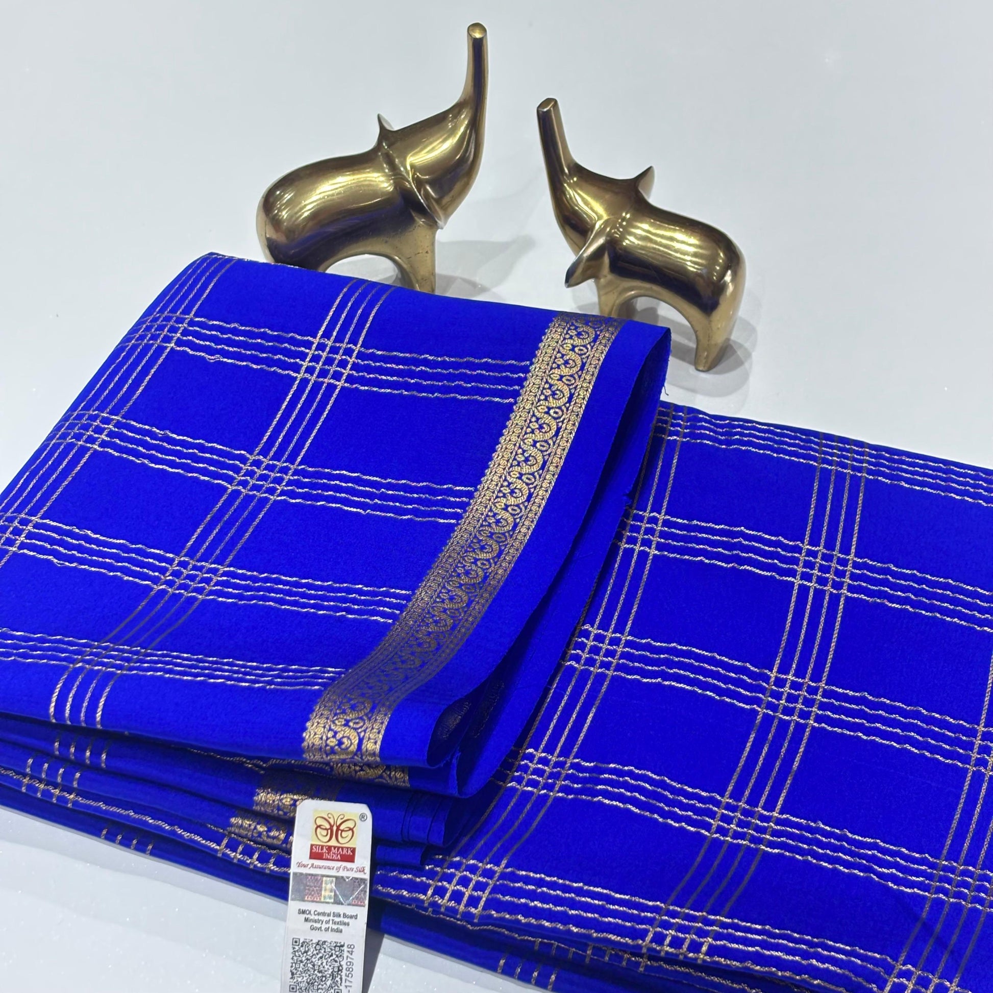 Pure Mysore Crepe Silk Saree