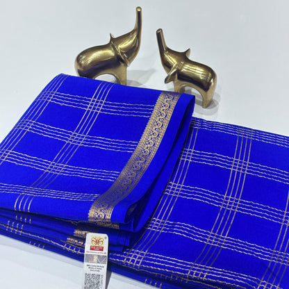 Pure Mysore Crepe Silk Saree