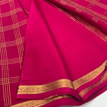 Pure Mysore Crepe Silk Saree