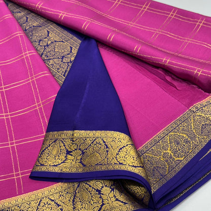 Pure Mysore Crepe Silk Saree