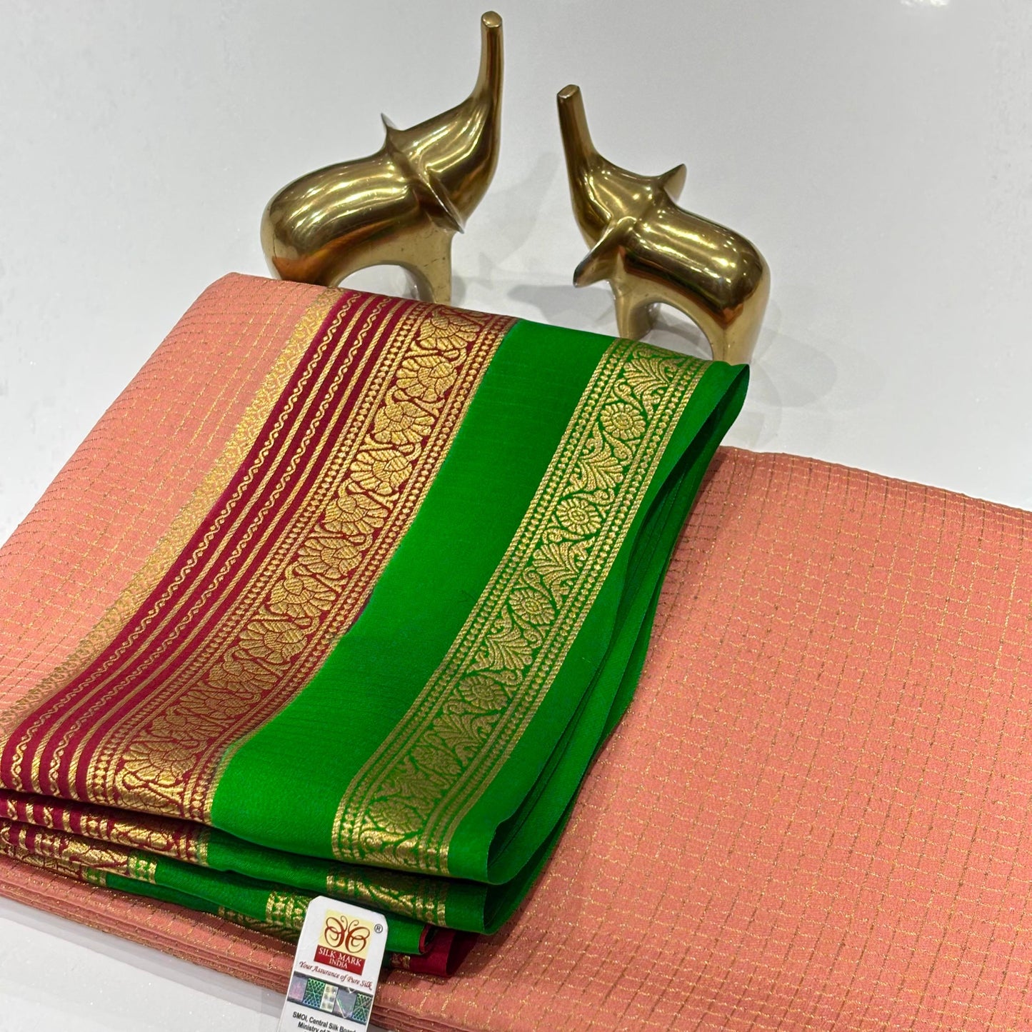 Pure Mysore Crepe Silk Saree
