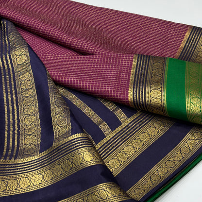 Pure Mysore Crepe Silk Saree