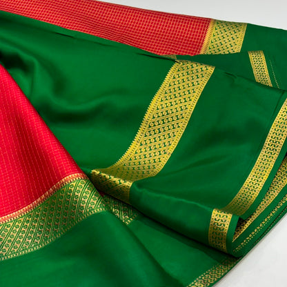 Pure Mysore Crepe Silk Saree