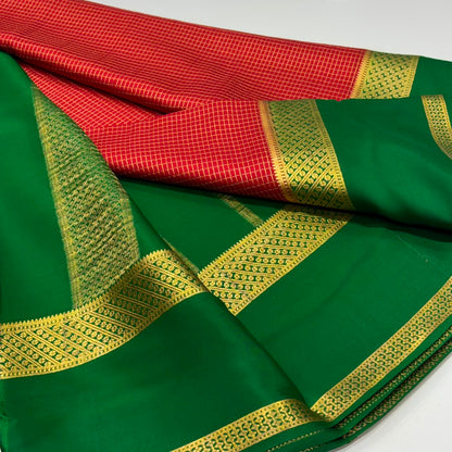 Pure Mysore Crepe Silk Saree