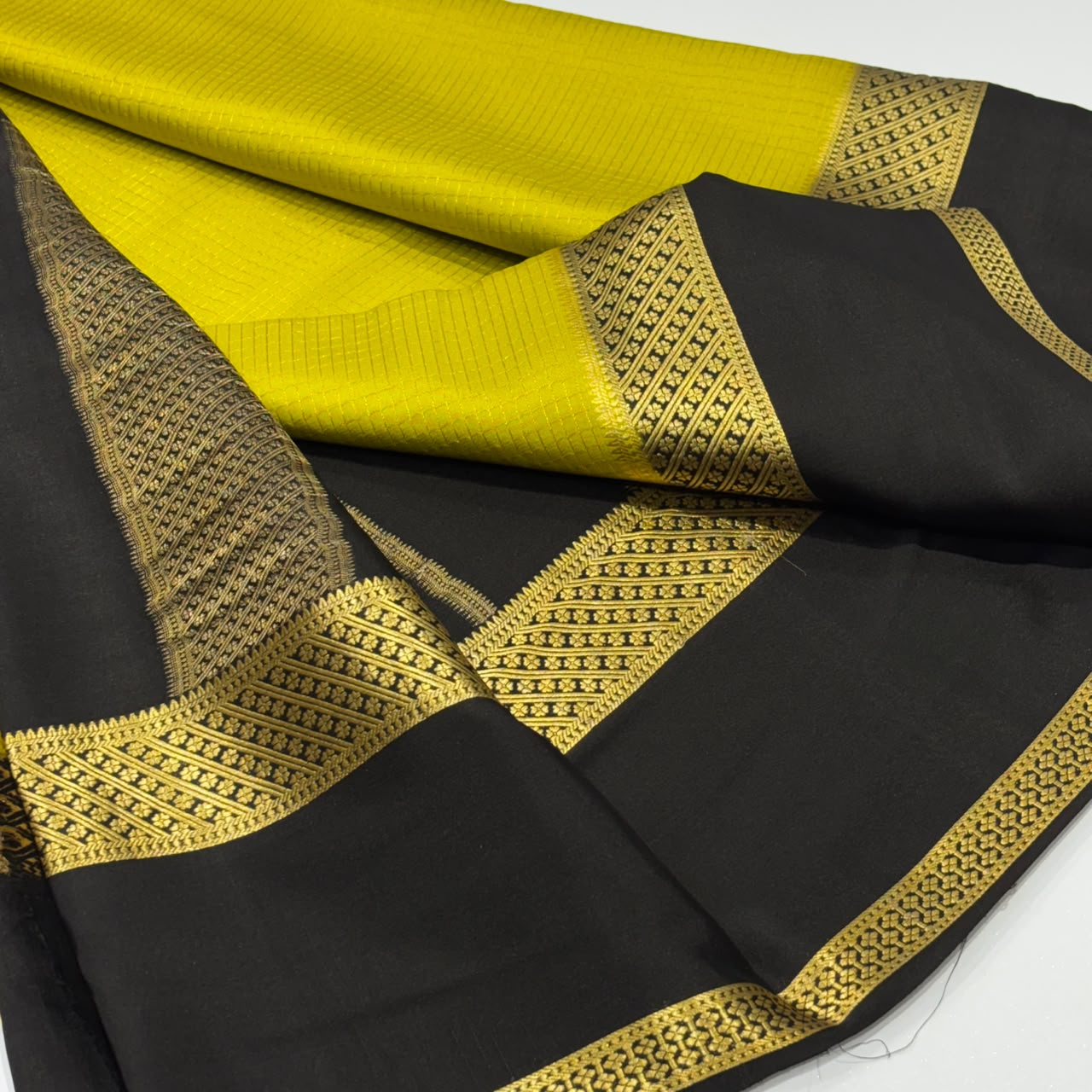 Pure Mysore Crepe Silk Saree