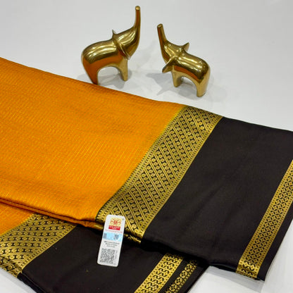 Pure Mysore Crepe Silk Saree