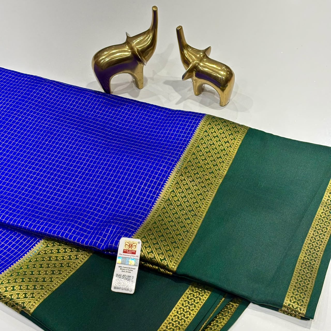 Pure Mysore Crepe Silk Saree