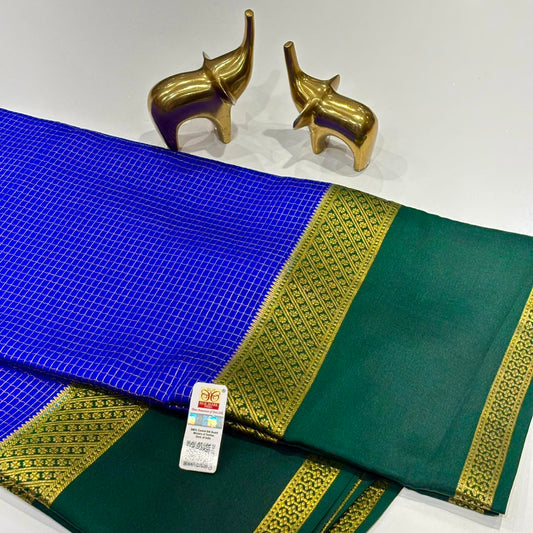 Pure Mysore Crepe Silk Saree