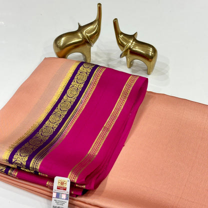 Pure Mysore Crepe Silk Saree