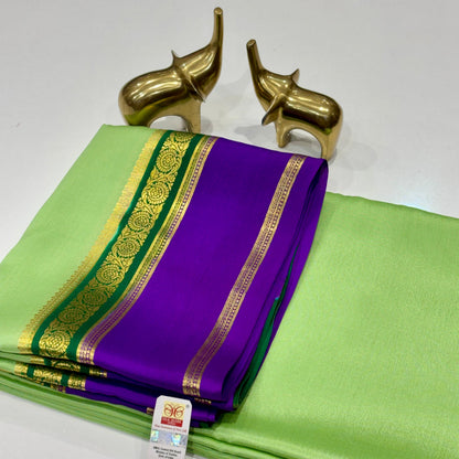 Pure Mysore Crepe Silk Saree