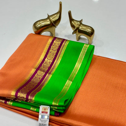 Pure Mysore Crepe Silk Saree