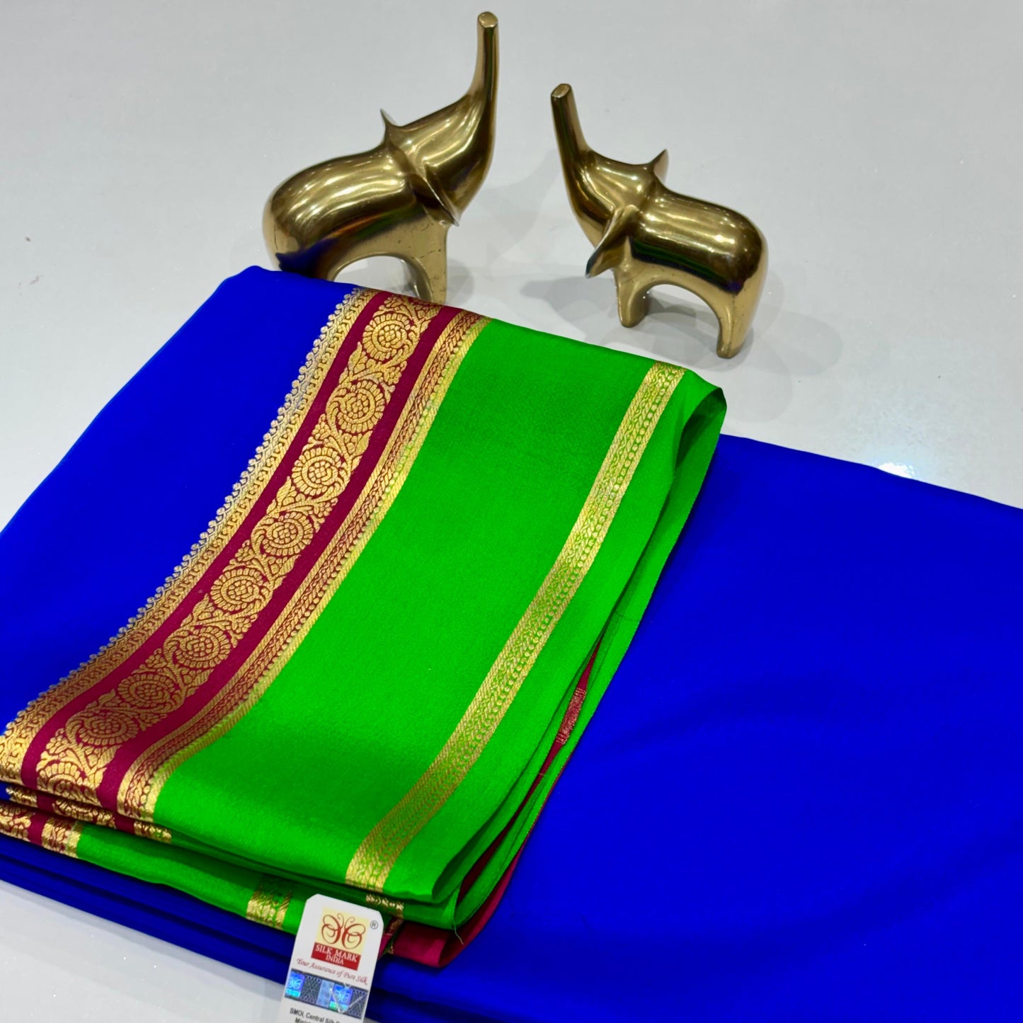Pure Mysore Crepe Silk Saree