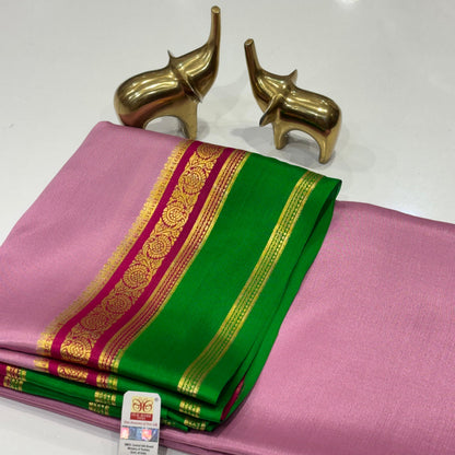Pure Mysore Crepe Silk Saree