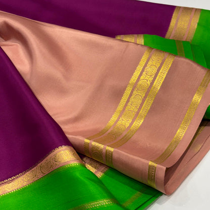 Pure Mysore Crepe Silk Saree