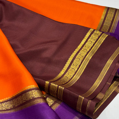 Pure Mysore Crepe Silk Saree