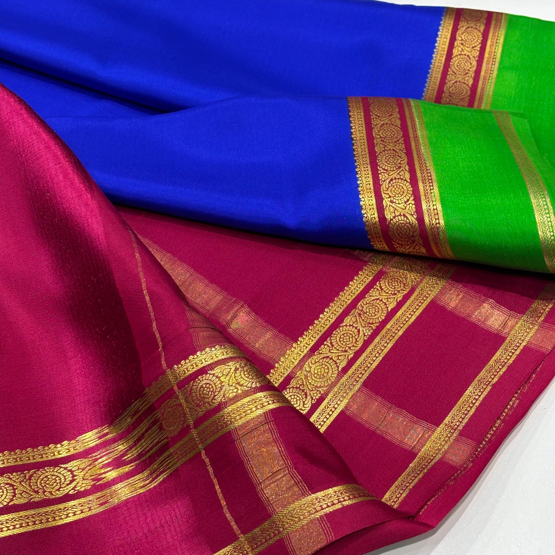 Pure Mysore Crepe Silk Saree