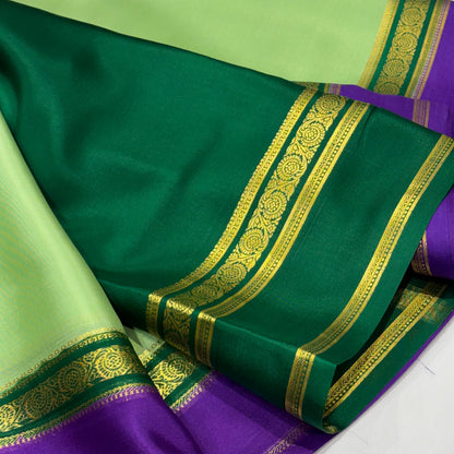 Pure Mysore Crepe Silk Saree