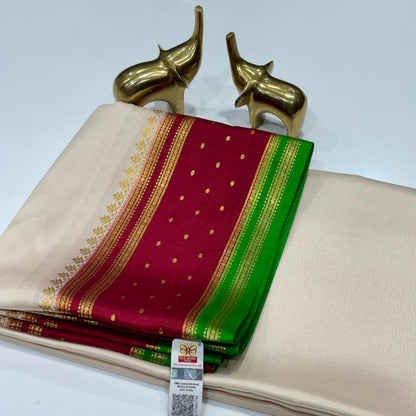 Pure Mysore Crepe Silk Saree