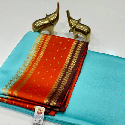 Pure Mysore Crepe Silk Saree