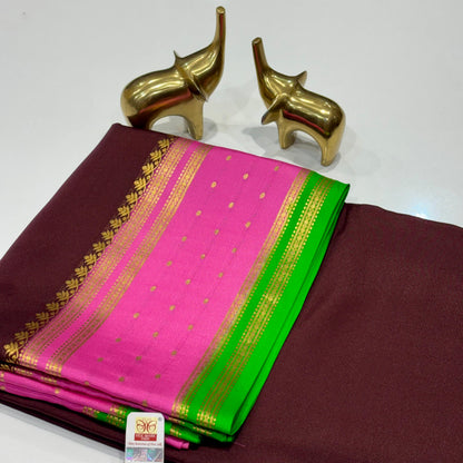 Pure Mysore Crepe Silk Saree