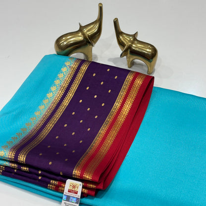 Pure Mysore Crepe Silk Saree