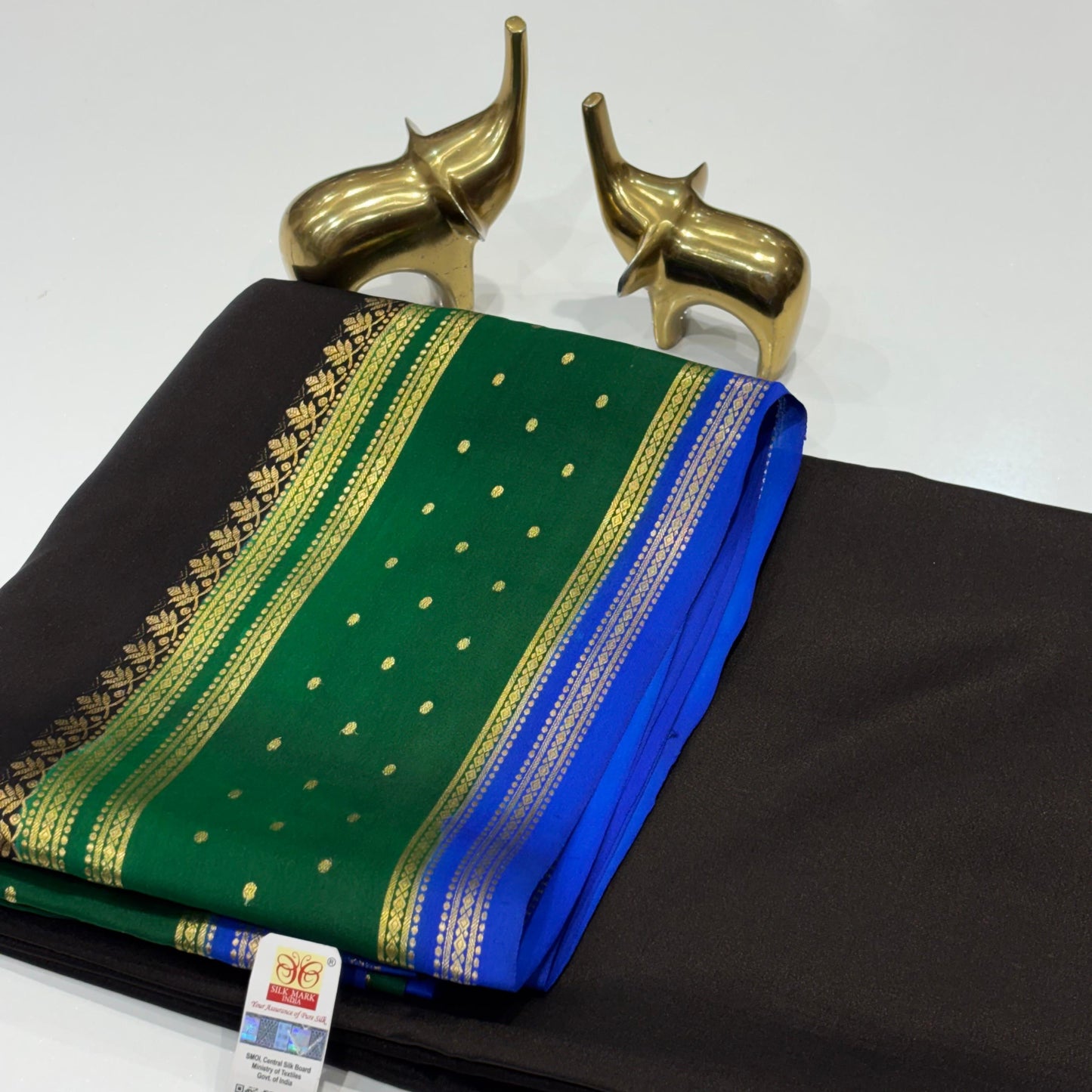 Pure Mysore Crepe Silk Saree
