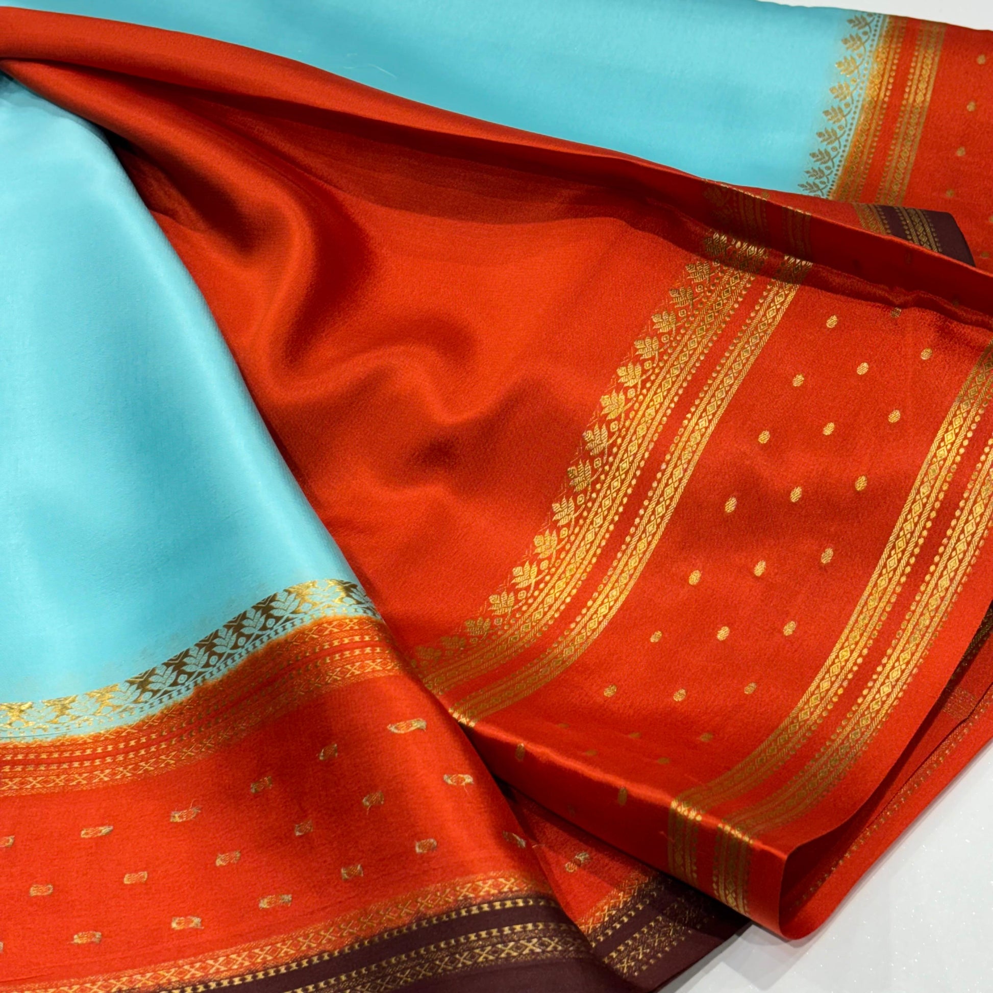 Pure Mysore Crepe Silk Saree