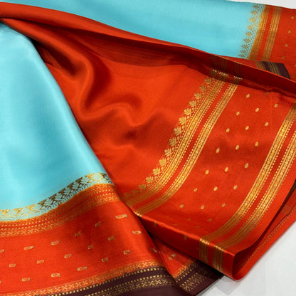 Pure Mysore Crepe Silk Saree