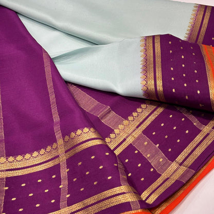 Pure Mysore Crepe Silk Saree