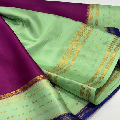 Pure Mysore Crepe Silk Saree