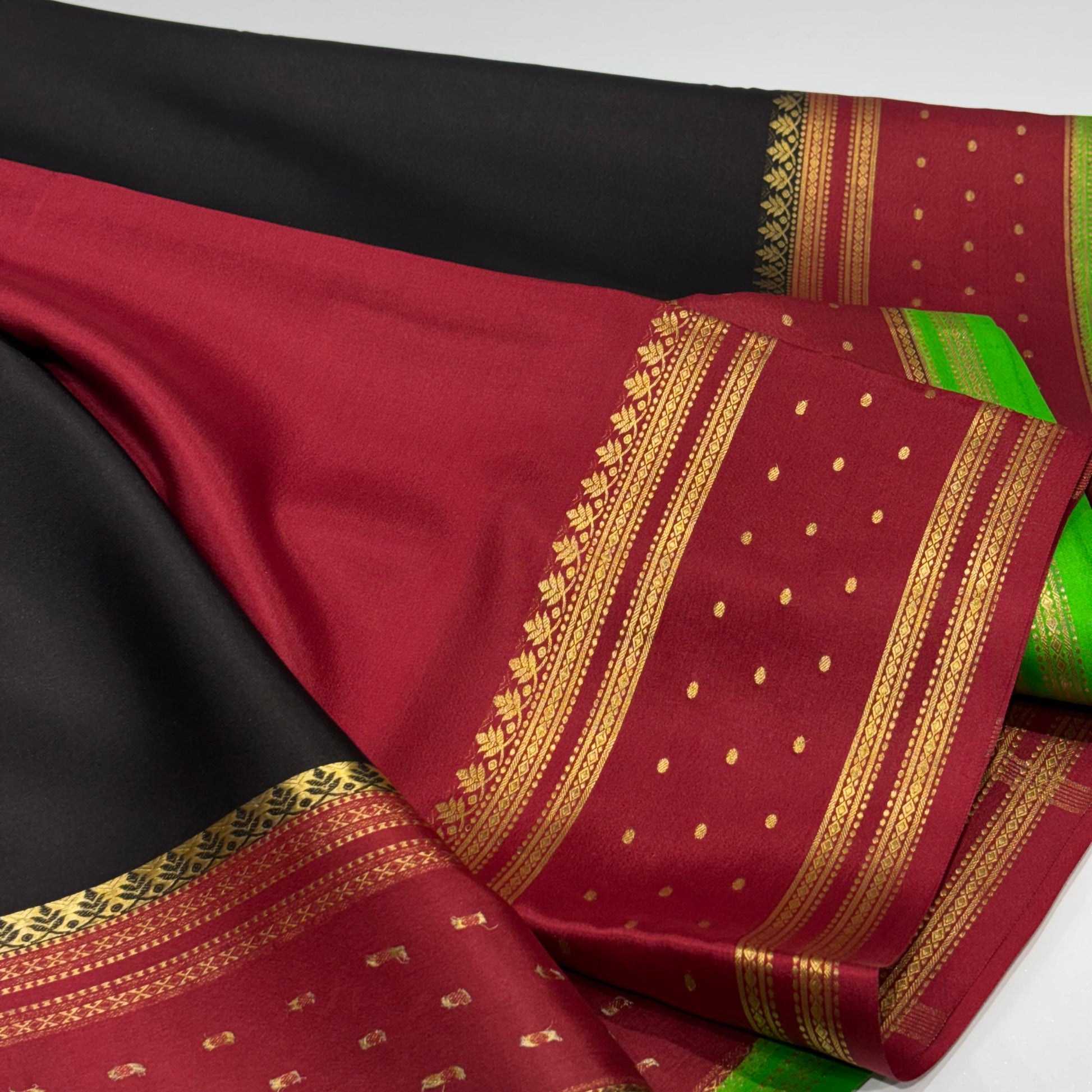Pure Mysore Crepe Silk Saree
