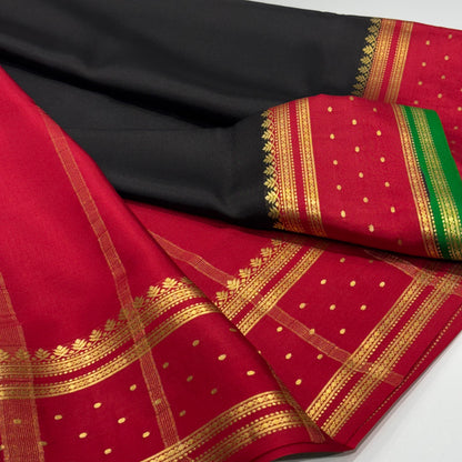 Pure Mysore Crepe Silk Saree