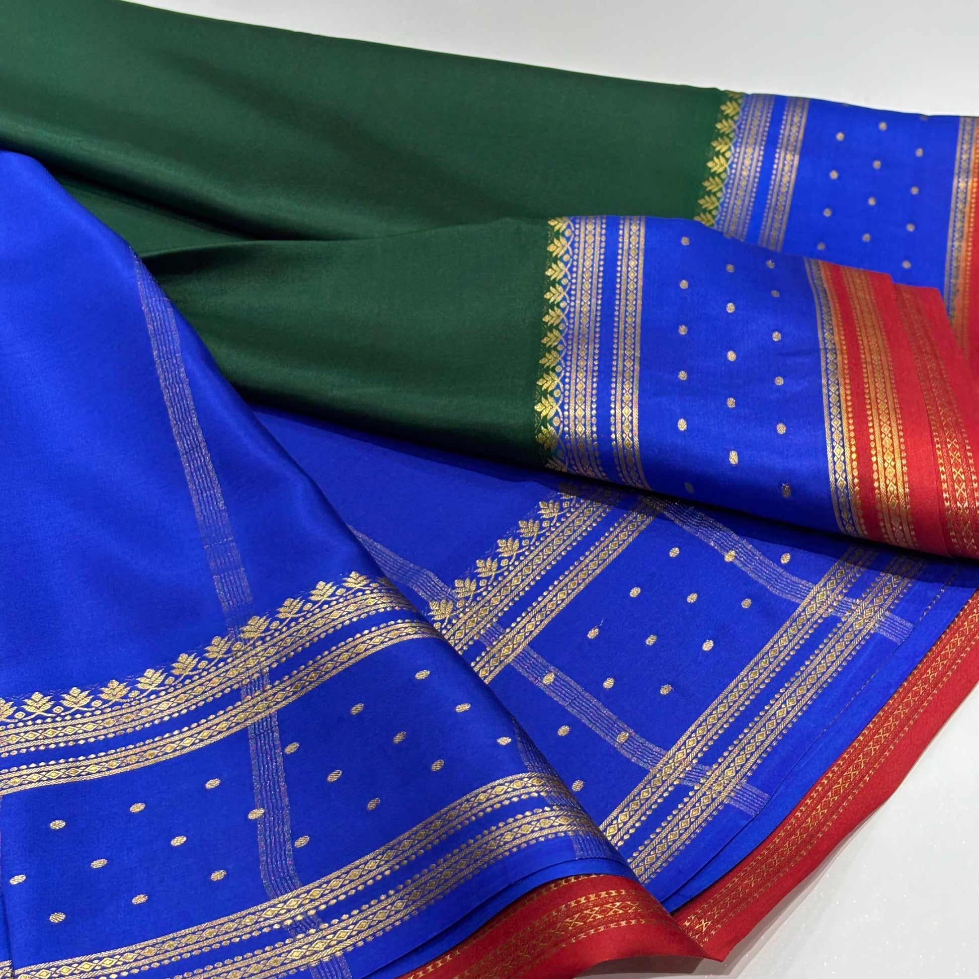 Pure Mysore Crepe Silk Saree