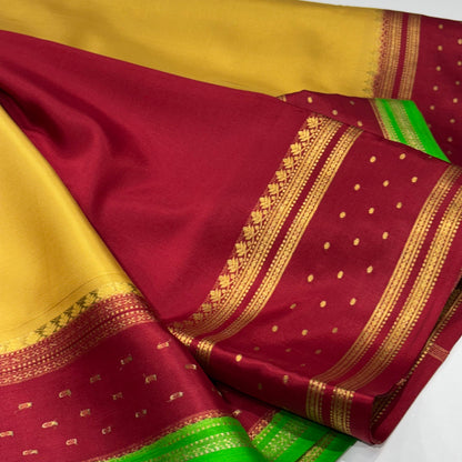 Pure Mysore Crepe Silk Saree