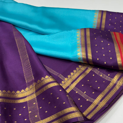Pure Mysore Crepe Silk Saree