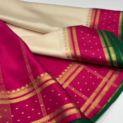 Pure Mysore Crepe Silk Saree