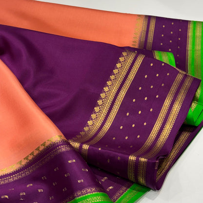 Pure Mysore Crepe Silk Saree