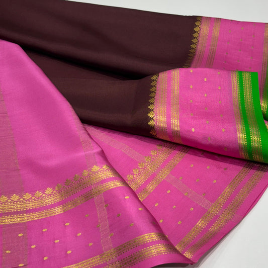 Pure Mysore Crepe Silk Saree