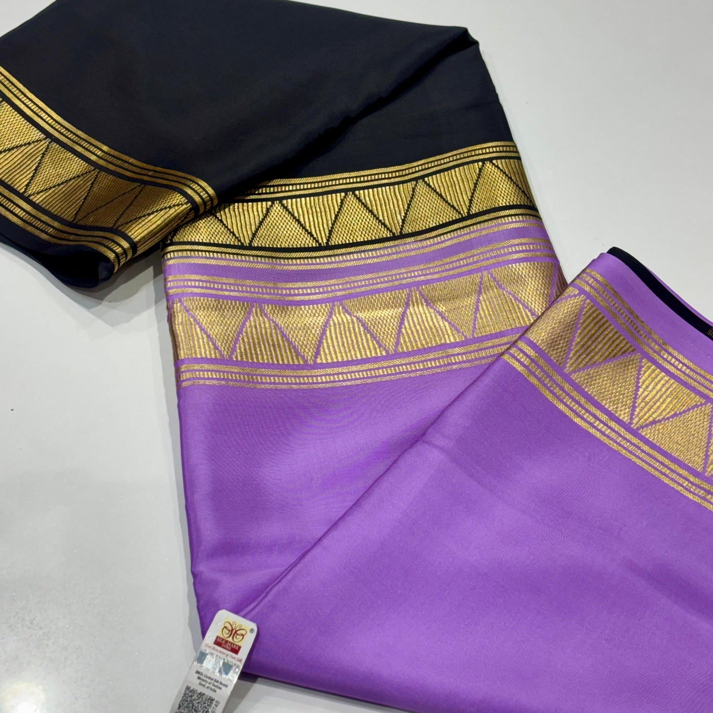 Pure Mysore Crepe Silk Saree