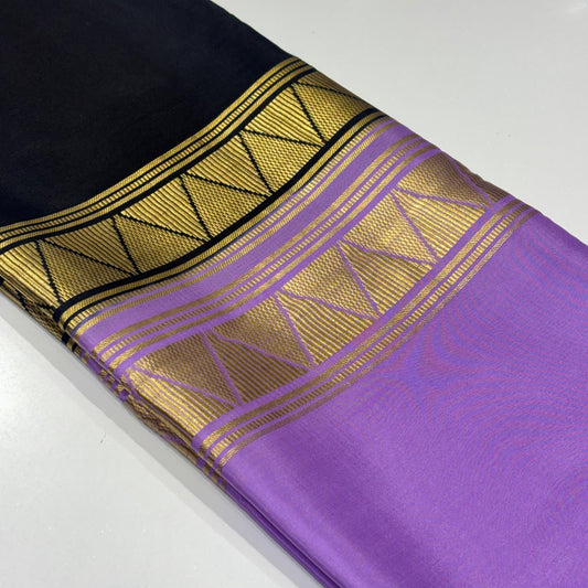Pure Mysore Crepe Silk Saree