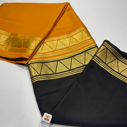 Pure Mysore Crepe Silk Saree