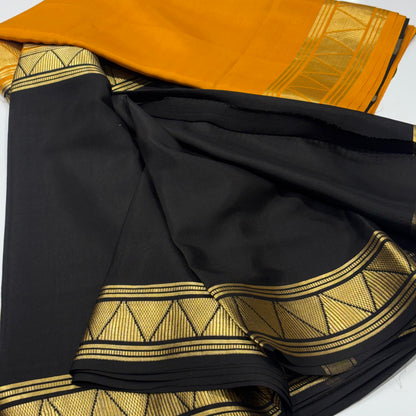 Pure Mysore Crepe Silk Saree