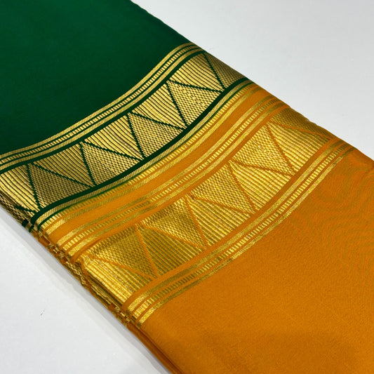 Pure Mysore Crepe Silk Saree