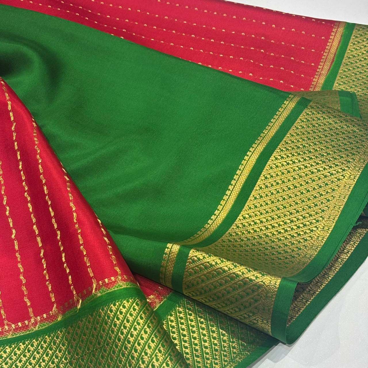 Pure Mysore Silk Saree
