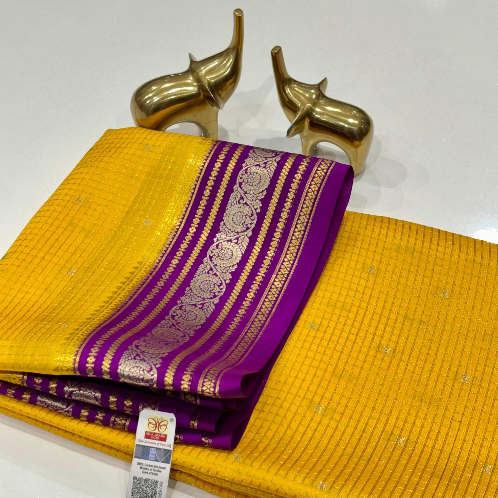 Pure Mysore Silk Saree