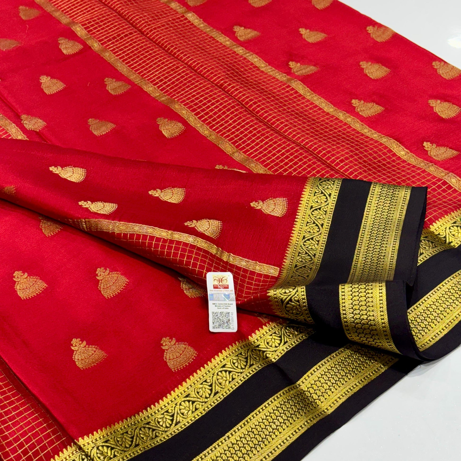 Pure Mysore Silk Saree