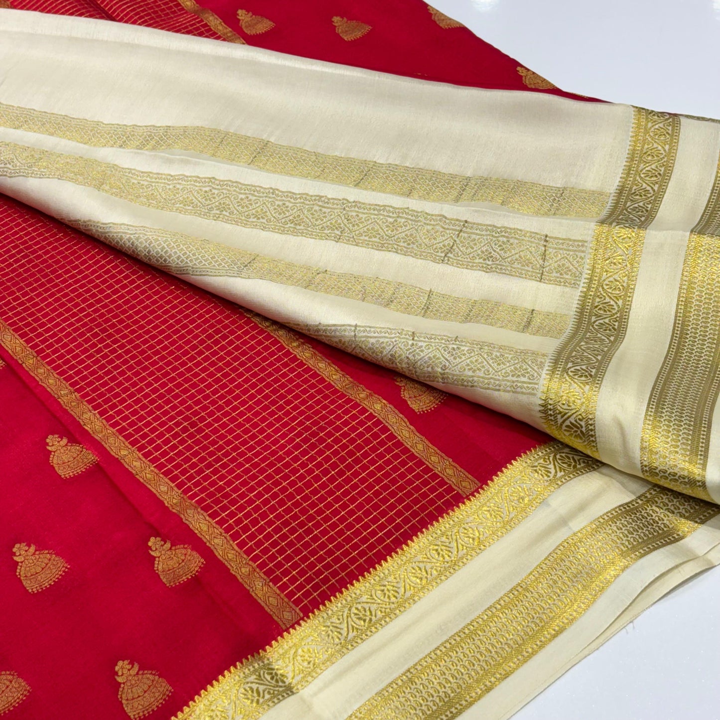Pure Mysore Silk Saree