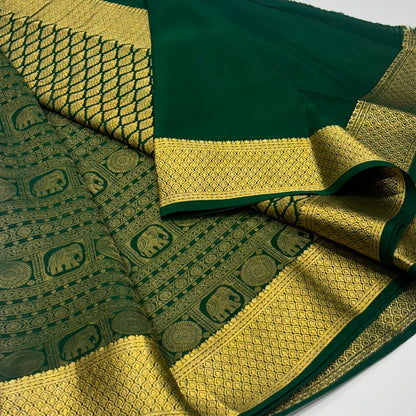 Pure Mysore Silk Saree